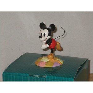 Walt Disney Classics Mickey Mouse On Top of The World Figure Through The Mirror